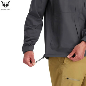 Premium Custom Fishing Jacket Waterproof <b>Windbreaker</b> Men's Outdoor Sport Hooded Fishing Coat Performance Apparel - Product Image 5