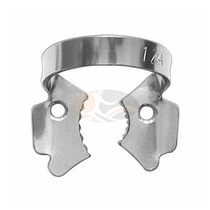 แคลมป์ยางกันน้ำลายสำหรับงานทันตกรรม เครื่องมือสำหรับแยกฟัน รักษาคลองรากฟัน แคลมป์สแตนเลสสำหรับมืออาชีพ - Product Image 4