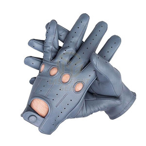 Gants de conduite en cuir 100 % durables, en stock, gants de travail en cuir - Product Image 6