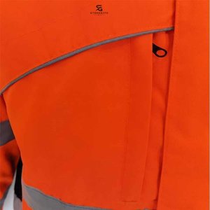 Chaqueta de Trabajo Impermeable para Hombre, Alta Visibilidad, Reflectante, Invierno, Seguridad, Resistente al Viento, 2026 - Product Image 3
