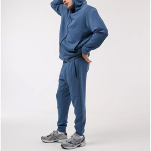 Survêtements pour hommes, vêtements de sport confortables, ensemble deux pièces, ensemble de jogging décontracté, parfait pour l'entraînement, la salle de sport et le quotidien - Product Image 5