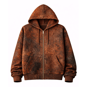 Sweat à capuche pour homme en tissu polaire doux, chaud, respirant, confortable, coupe décontractée, idéal pour les tenues décontractées d'hiver et le streetwear. - Product Image 4