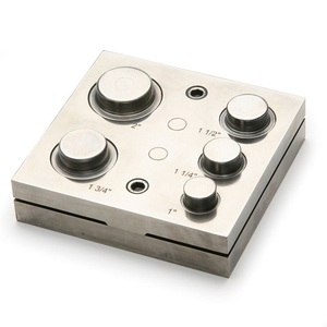 Juego de 5 Cortadores Circulares Grandes de 1 a 2 Pulgadas para Joyería, Herramienta de Punzonado para Metal, Creación de Colgantes y Monedas - Product Image 2