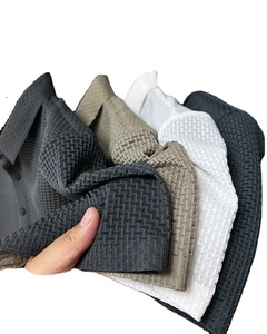 High Quality Men's Short Sleeve Cotton for Polo Shirts Custom Logo Designed Breathable T-Shirts with Solid Pattern Knitted - Product Image 4