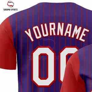 Camiseta de Béisbol de Secado Rápido y Transpirable con Botones para Niños, Unisex, Camisetas de Béisbol para Hombre - Product Image 5