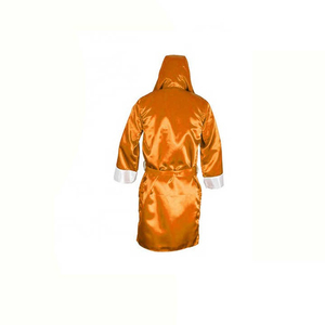 Best 2026 New Design Quality Boxing Robe With Hood Breathable Comfortable Boxing Robe With <b>Cheap</b> Price Custom Logo OEM - Product Image 1