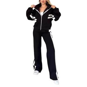 Gym Sportswear Reversible Heavyweight 100% Cotton Fleece Solid Unisex Track Suit with Custom Logo Quick-drying - Product Image 4