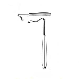 Hosanna Surgical - Retractor de Acero Inoxidable Alemán Bowdler Henry Rake de 17 cm con Mango de Plástico, Instrumento Manual Reutilizable - Product Image 2