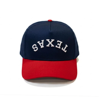 Gorras de Béisbol Retro de Alta Calidad, Bicolor, Bordadas con Diseño Invertido, para Hombre y Mujer, Personalizables, de 5 Paneles, Estilo Dad Hat, OEM