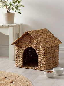 Wholesale Water Hyacinth Pet House with Cute Ear Design Made in Vietnam Factory - Product Image 6