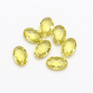 Cuarzo Limón Natural, Forma Ovalada, Corte Excelente, Certificado GIA, Ojo de Gato, 3.00 Quilates, Suelto para Joyería, Amarillo Calibrado - Product Image 1