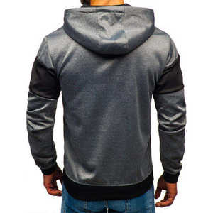 Sweat à capuche personnalisé pour homme, 100% coton molletonné, coupe classique, 350g, bicolore, brodé, pull-over, printemps, sport, décontracté, hip-hop, streetwear - Product Image 4