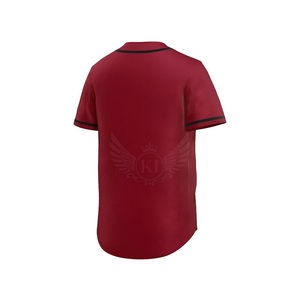 Camiseta de Béisbol Cómoda y Transpirable de Manga Corta, Profesional, de Primera Calidad, con Tecnología Antihumedad y Antibacteriana para Hombre - Product Image 4