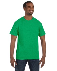 T-shirts à manches courtes respirants pour hommes en coton/fibre de bambou, imprimés par transfert thermique, couleur unie, collection été 2026, haute qualité, très populaires - Product Image 4