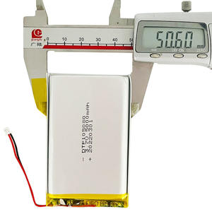 UL CE ROHS 인증 <span class=keywords><strong>5000mAh</strong></span> 폴리머 리튬 파우치 배터리 <span class=keywords><strong>105080</strong></span> 리튬 이온 3.7V 충전식 <span class=keywords><strong>Lipo</strong></span> 배터리 소비자 전자 제품 - Product Image 4