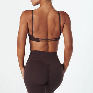 Sujetador sin costuras para mujer, sujetador sexy profundo con tirantes ajustables, suave y cómodo, con soporte para busto grande, sujetador sexy para dormir - Product Image 6