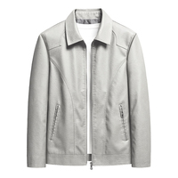 Veste universitaire en cuir pour homme, entièrement nouvelle, de qualité supérieure, avec col montant tissé et enduit, personnalisable, grande taille, respirante, doublée en sherpa