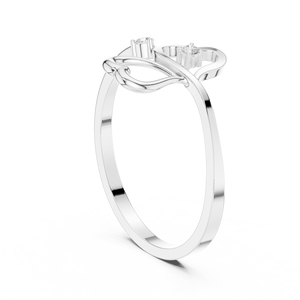 Anillo de Oro de 14K con Diamante Natural Certificado por IGI para Mujer, Diseño Romántico Hecho a Mano, Anillo Solitario Sheeraj, Joyería Fina de Lujo, Regalo - Product Image 3