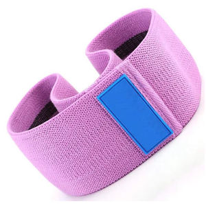 Bandas de resistencia para ejercicios, duraderas, antideslizantes, impermeables, de tela de poliéster ecológica, para entrenamiento en casa, piernas y glúteos. - Product Image 1