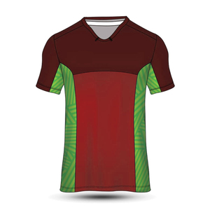 Ropa Deportiva Personalizada, Camisetas de Rugby para Hombre, Impresión por Transferencia de Calor OEM, Transpirables, Sin Mangas, para Todas las Temporadas, Camiseta de Fútbol con Estampado Personalizado - Product Image 3
