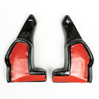 Volant de luxe en fibre de carbone forgée Blackstone avec palettes de changement de vitesse pour Dodge Challenger SRT, Charger SRT, Durango SRT - Intérieur