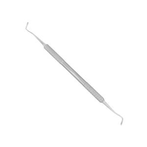 Pousse-cuticules double embout en acier inoxydable, outil de manucure réutilisable, conception à double tête - Product Image 3