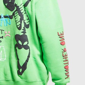 Conjunto Deportivo de Algodón Holgado con Estampado de Goma, Logotipo Personalizado, Lavado Ácido, Tela Premium, Estilo Urbano y Moda Callejera - Product Image 3