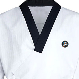 Conjuntos de Uniformes de Taekwondo Profesionales Unisex, Personalizables, Cintura Alta, Colores Sólidos, Poliéster/Algodón, Duraderos, Transpirables, para Artes Marciales - Product Image 6