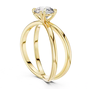 Moissanite Jewelry White Gold 925 gold <b>Diamond</b> Moissanite Engagement <b>Rings</b> for Women - Product Image 2