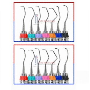 Meilleures ventes : Kit d'instruments dentaires parodontaux Gracey de haute qualité, 7 pièces, compatible Hu FIEDY, curettes Gracey à manche creux - Product Image 6
