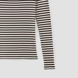 Camiseta de manga corta con cuello redondo para mujer, blanca, de punto, informal, de color liso, básica, de alta calidad, al mejor precio. - Product Image 6