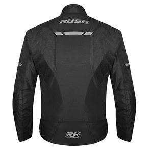 Rushmoto Sports Men's <b>Motorcycle</b> <b>Jacket</b> Full Sleeve Mesh Breathable Waterproof Quick Dry Anti-UV 220 Grams Heat-Transfer % - Product Image 2