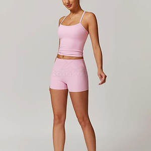 กางเกงโยคะเอวสูงสำหรับผู้หญิง ผ้าเนื้อนุ่ม ยืดหยุ่น สวมใส่สบาย เหมาะสำหรับโยคะ - Product Image 5