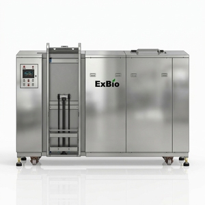 Exbio - Triturador de Residuos Alimentarios Industrial Ecológico y Altamente Inteligente, Máquina de Compostaje y Reciclaje con Capacidad de 2000 kg/día, Motor de Acero Inoxidable - Product Image 5