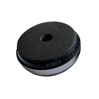 Patins de pieds en plastique ABS OEM, estampage à chaud or/argent, antidérapants, couleurs personnalisées pour meubles et équipements