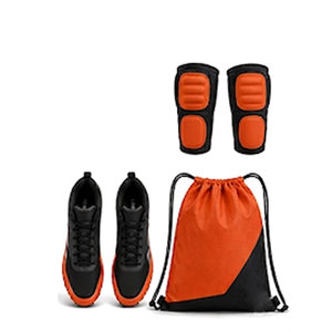 Kit de football américain athlétique avec maillot léger, pantalon, casque et accessoires pour les entraînements d'équipe - Product Image 6