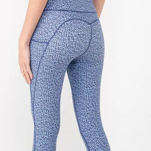 Leggings de compression personnalisés pour femmes, taille haute, pour la gym, le fitness, la course à pied, l'entraînement, les sports athlétiques, fournisseur OEM - Product Image 4
