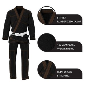 Kimono de Jiu-Jitsu BJJ - Prix Usine Prêt à Expédier - Uniforme de Compétition Professionnel avec Coutures Renforcées pour une Durabilité Maximale - Commandez Maintenant - Product Image 1
