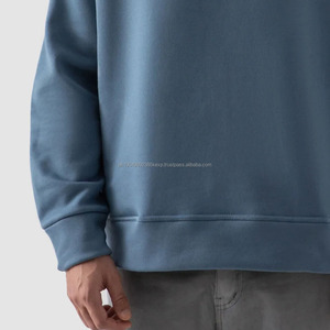 Sweat à capuche superposé de qualité supérieure, manches longues, fermeture éclair, disponible en stock en gros pour hommes 2025 - Product Image 6