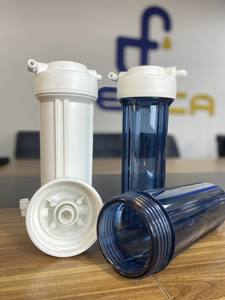Vente en gros de 10 pouces boîtier de filtre à eau en plastique transparent transparent purificateur d'eau RO électrique à haut débit Vietnam Standard Penca - Product Image 2