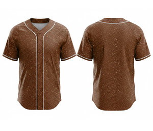 Maillot de baseball personnalisé OEM – Tissu de qualité supérieure |   Kit de baseball d'équipe avec logo et numéros personnalisés |   Base en polyester respirant - Product Image 5