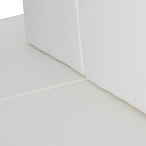 Conjunto de Muebles de Jardín en Color Crema, Blanco y Marrón - Product Image 5