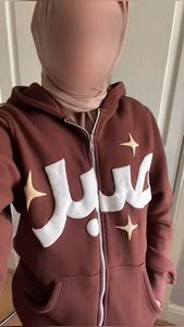 Sweat-shirt homme en coton super lourd, style streetwear, impression sérigraphique, effet vieilli, blanc - Product Image 4