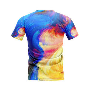 เสื้อยืดผ้าฝ้ายแท้ 100% แบบ Soft Ring Spun สำหรับงานซับลิเมชั่น เป็นมิตรต่อสิ่งแวดล้อม โรงงาน OEM ผู้ค้าส่งทั่วโลก รับผลิตเสื้อยืดแบรนด์ส่วนตัว - Product Image 3