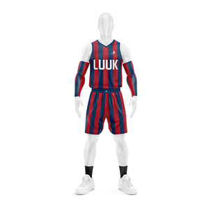 Ensemble de maillots de basket-ball personnalisés avec nom, numéro et logo du joueur, service de fabrication de vêtements d'équipe de haute qualité - Product Image 1