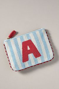 Custom Beaded Embroidered Coin Purse Zipper Pouch Cotton <b>Change</b> Wallet Lightweight Daily Use Gift <b>Bag</b> - Product Image 4