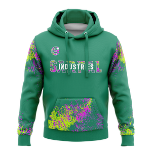 เสื้อฮู้ดดี้ลำลองสำหรับผู้ชาย ดีไซน์สปอร์ต ผลิตจากผ้าฟลีซน้ำหนักเบา ระบายอากาศได้ดี สวมใส่สบาย เป็นมิตรกับสิ่งแวดล้อม มีกระเป๋าแบบกันน้ำ - Product Image 1