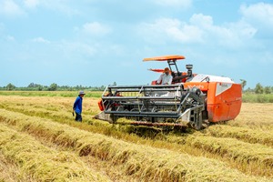 Kubota DC-108X 108HP Diesel Combine <b>Harvester</b> Rice Grain Harvesting Equipment for Commercial Farming - Product Image 4