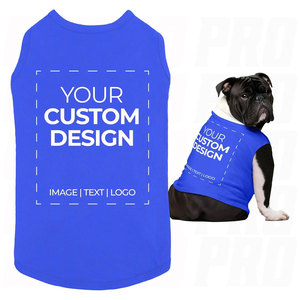 T-shirt personnalisé pour chien, design de t-shirt pour chien personnalisé avec votre logo, texte ou photo imprimée, vêtements pour animaux de compagnie, chiens de petite, moyenne et grande taille - Product Image 1