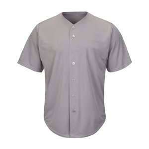 Camiseta de béisbol dorada personalizada para hombre |   Camiseta Deportiva de Manga Corta con Botones y Ribete Verde y Blanco |   Venta al por mayor - Product Image 4